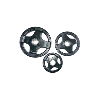 Disco olimpico recubierto de goma (rubber) 4