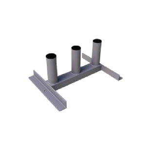 Rack para barra olímpica de 3 orificios