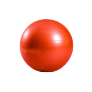 Red gym ball