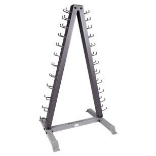 Rack para mancuernas vinilicas/neopreno para 24 mancuernas