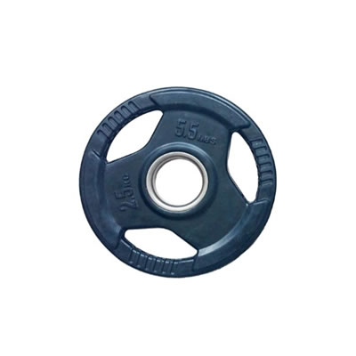 Disco olimpico recubierto de goma (rubber)